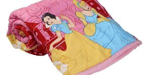 Barbie Cartoon Print Micro Cotton  Single Bed Quilt