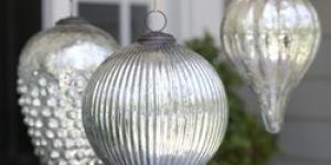 Christmas Glass Ball Hanging