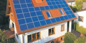 Solar LED Home Lighting System