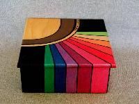 Painted Wooden Box