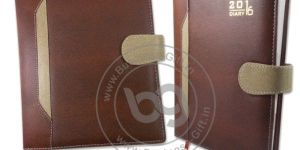 Leather Magnet Lock Diaries