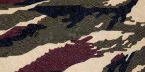Camouflage Printed PU Coated Fabric