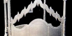 Silver Double Bed (RAI-1212-1)