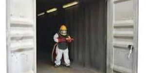 Grit Blasting Room