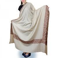 Plain Semi Pashmina Shawls