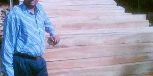 TW-004 Ghana Teak Wood Log