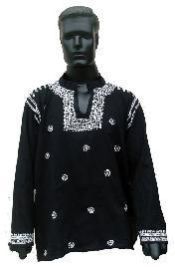 Mens Embroidered Kurta