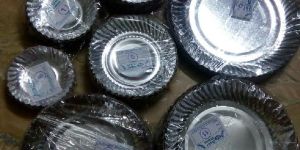 Silver Laminated Paper Plates