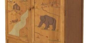 AT-WA-15 Wooden Almirah