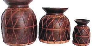 Wooden Decorative Pot