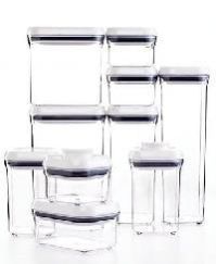 Air-tight food storage containers