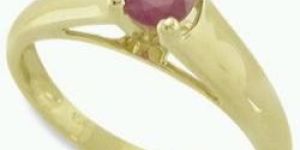 Ruby Gold Ring