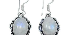 Rainbow Moonstone Earring