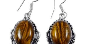 Women Tiger Eye Earring