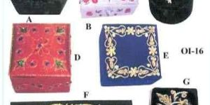 Embroidered Jewellery Box