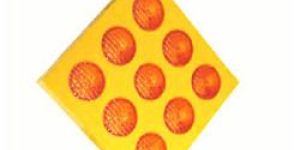 Solar Twin Blinker Bollard