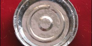 Silver Paper Plates Bowl