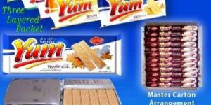 Yum Cream Wafers / Wafer Biscuits