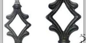 Wrought Iron Forged Centers