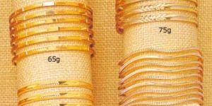 gold bangles GB-023