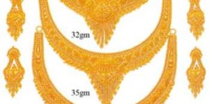 gold necklace set GNS-04