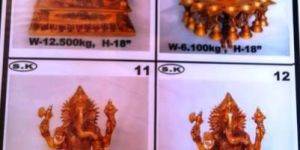 Maa Durga Brass Statues