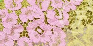 Multicolor Embroidered Laces