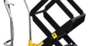 Scissor Lifting Material Handling Trolley