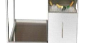 Stainless Steel Bar Trolley