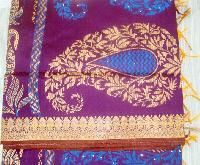 Fancy Poly Cotton Sarees