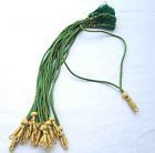 Green and Gold Pendant String