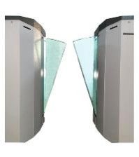 Retractable Flap Barrier