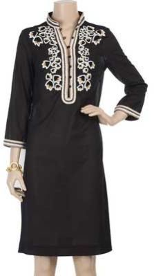 Ladies Black Cotton Kurti