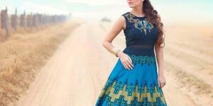 Stitched Designer Anarkali Dress