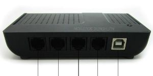 4 Port USB Telephone Recorder Intellicall Voice Logger