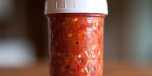 Natural Organic Chili Sauce with Nuts