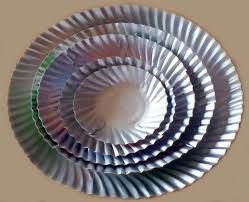 Silver Laminated Paper Plates