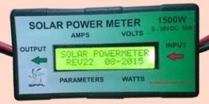 Solar Power Meter