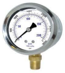 SS Liquid Filled Pressure Gauge