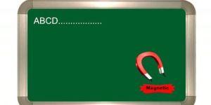 Magnetic Green Chalk Board