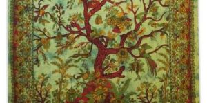 Tree Printed Tapestry
