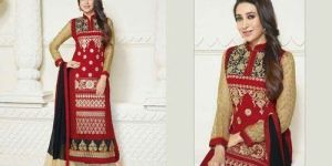 Semi Stitched Designer Suits