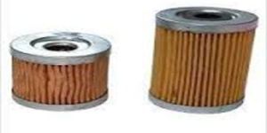 Two Wheeler Air Paper Metal Cap Filter