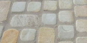 Tumbled Fossil-Mint Flooring Paving