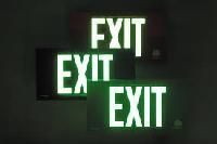 Photoluminescent Signs