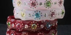 Queen Crown Acrylic Bangles