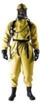 Trellchem Vps T-et Chemical Suit with Mini Hood W/o Hose Large