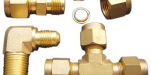Brass Compression Tube Fitting