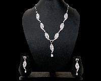 Silver Necklace Set