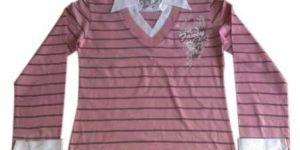 Girls V Neck Top